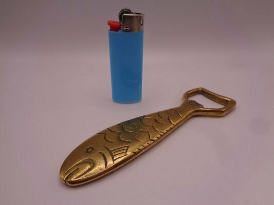 Brass Fish Bottle Opener By Svenskt Tenn, Sweden, 1950s photo furniture