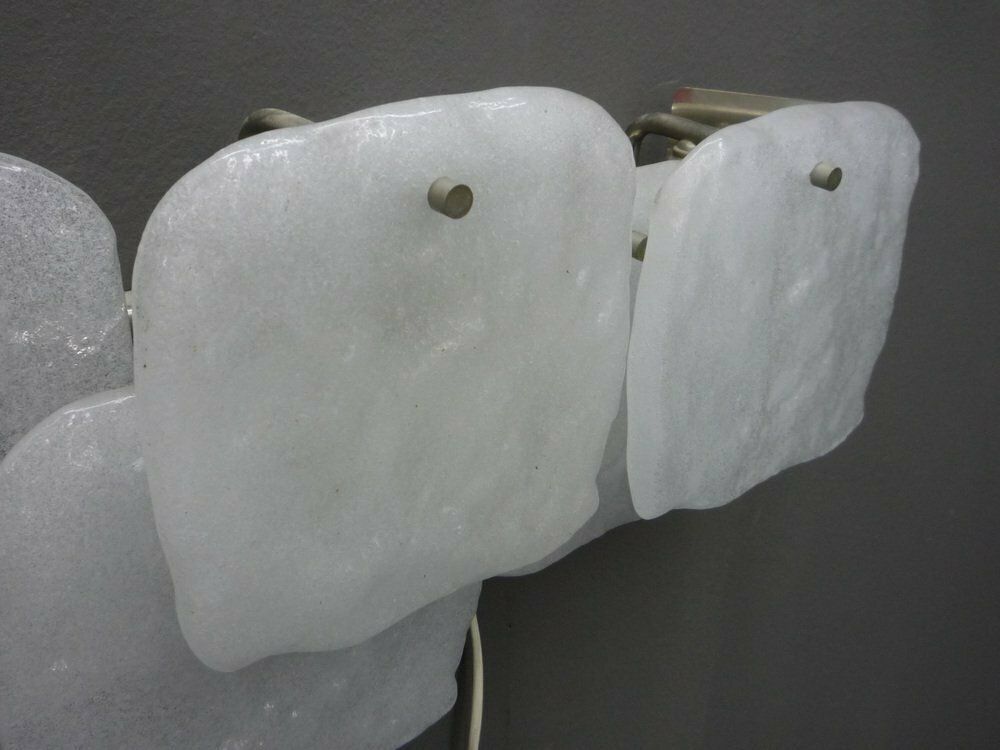 photo furniture Large Space Age Glass Wall Lamps By Jt Kalmar For Kalmar Franken Kg, 1960s, Set Of 2