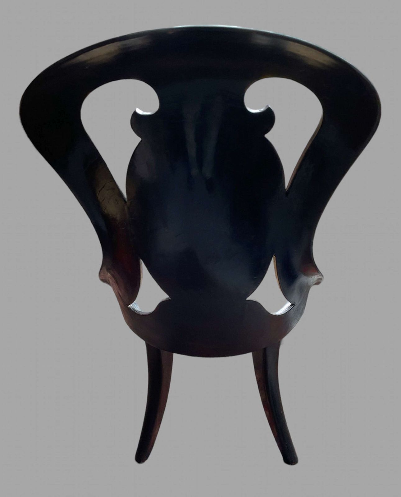 A Victorian Paper Mache Chair, 18th Century And Earlier photo for sale