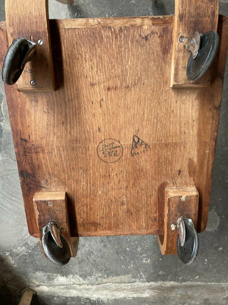 Rolo Trolley Model Pb01 By Cees Braakman For Ums Pastoe, 1950s photo vintage