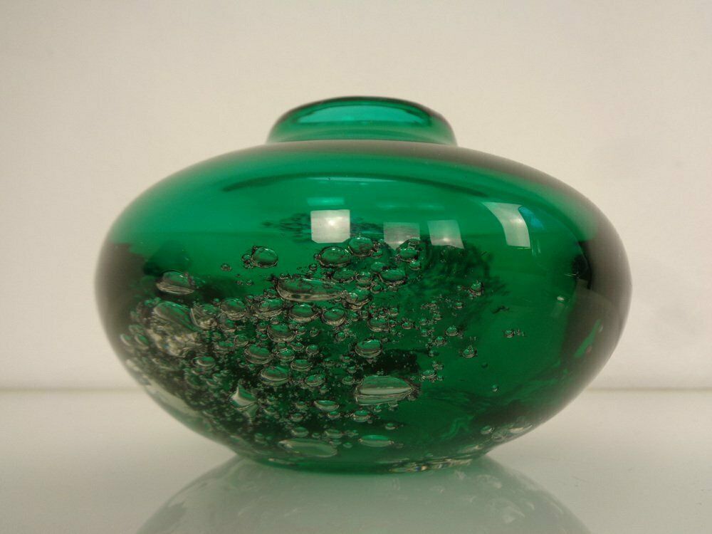 321.0 Florida Glass Vases By Heinrich Löffelhardt For Zwiesel, Germany, 1970s, Set Of 3 photo