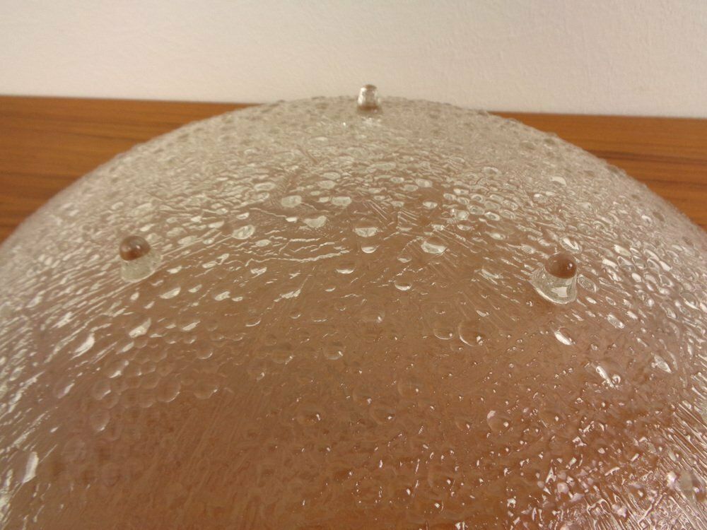 photo vinterior Large Glass Bowl By Tapio Wirkkala For Iittala, Finland, 1960s