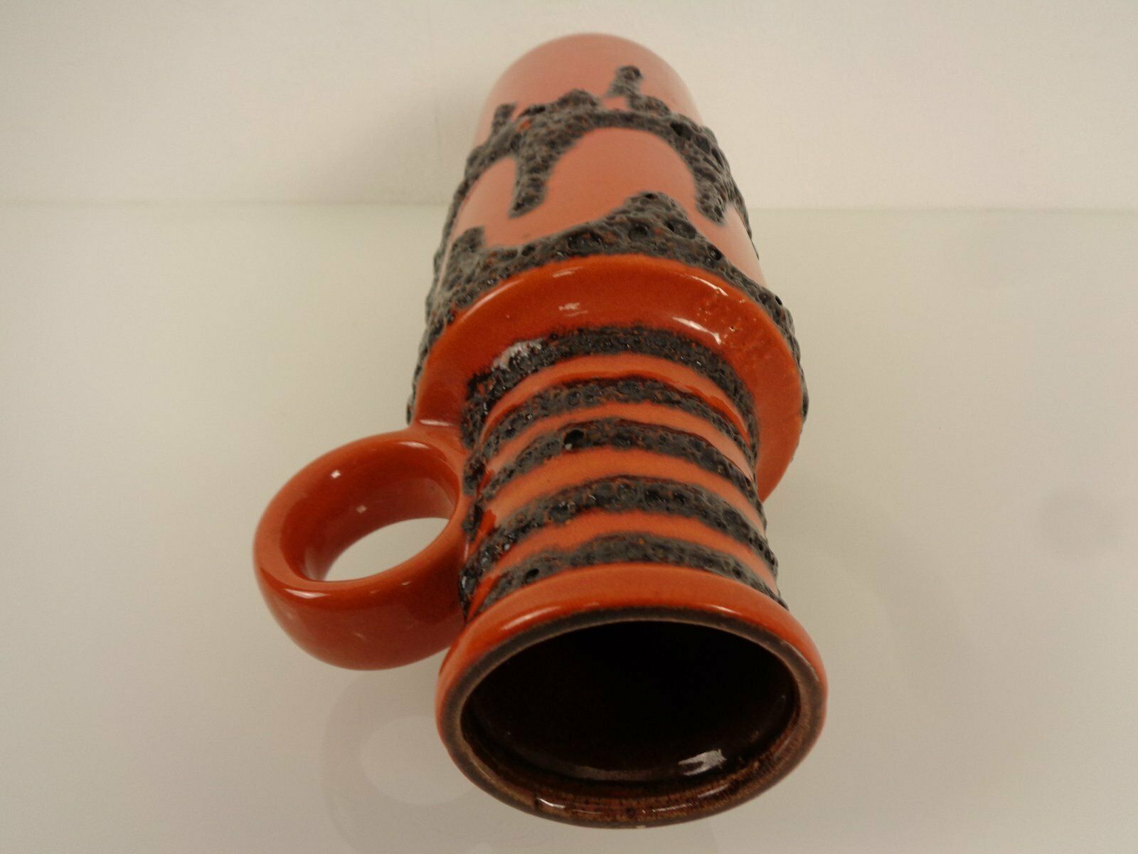 photo furniture Large Glazed Lava Ceramic 401 28 Vase From Scheurich, 1970s