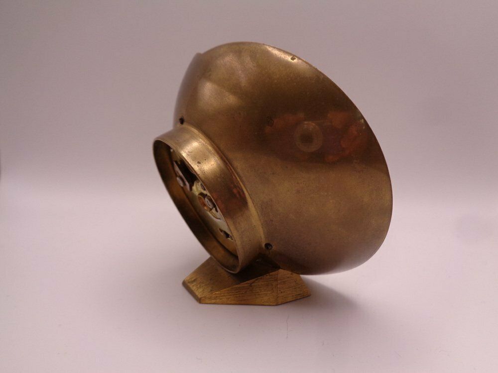 photo buy Brass 7 Rubis Alarm Clock From Kienzle International, Germany, 1950s