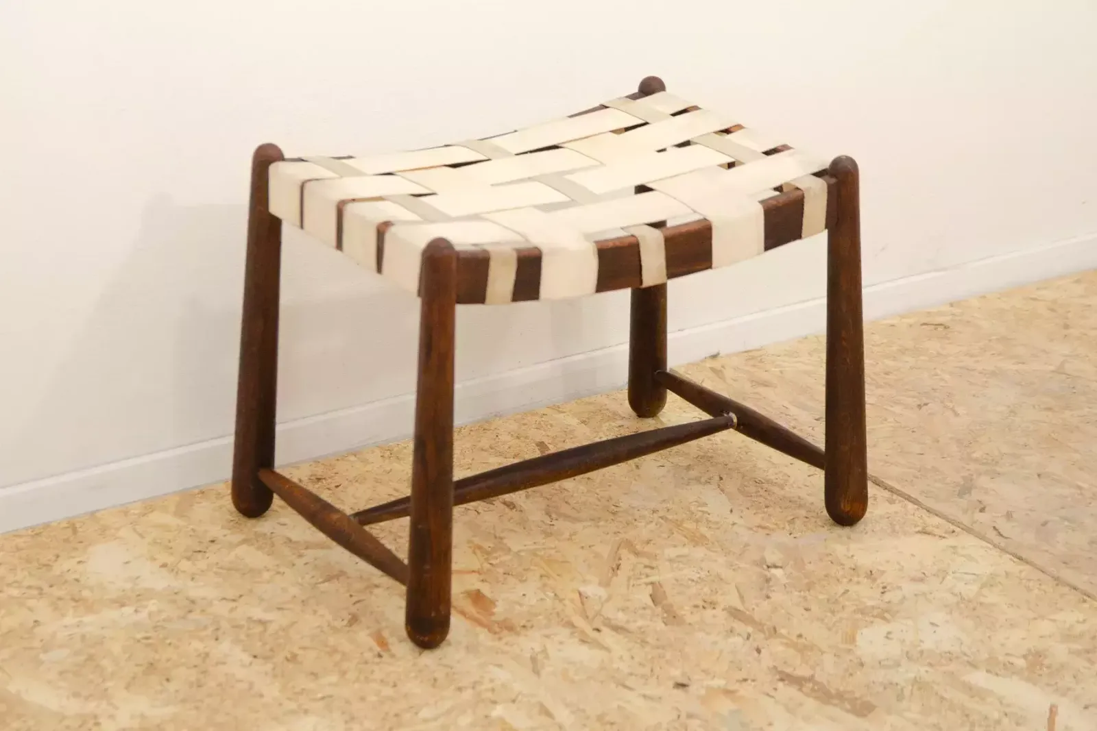 Mid Century Stool, Footrest By Krasna Jizba, 1960´S, Czechoslovakia photo Furniture