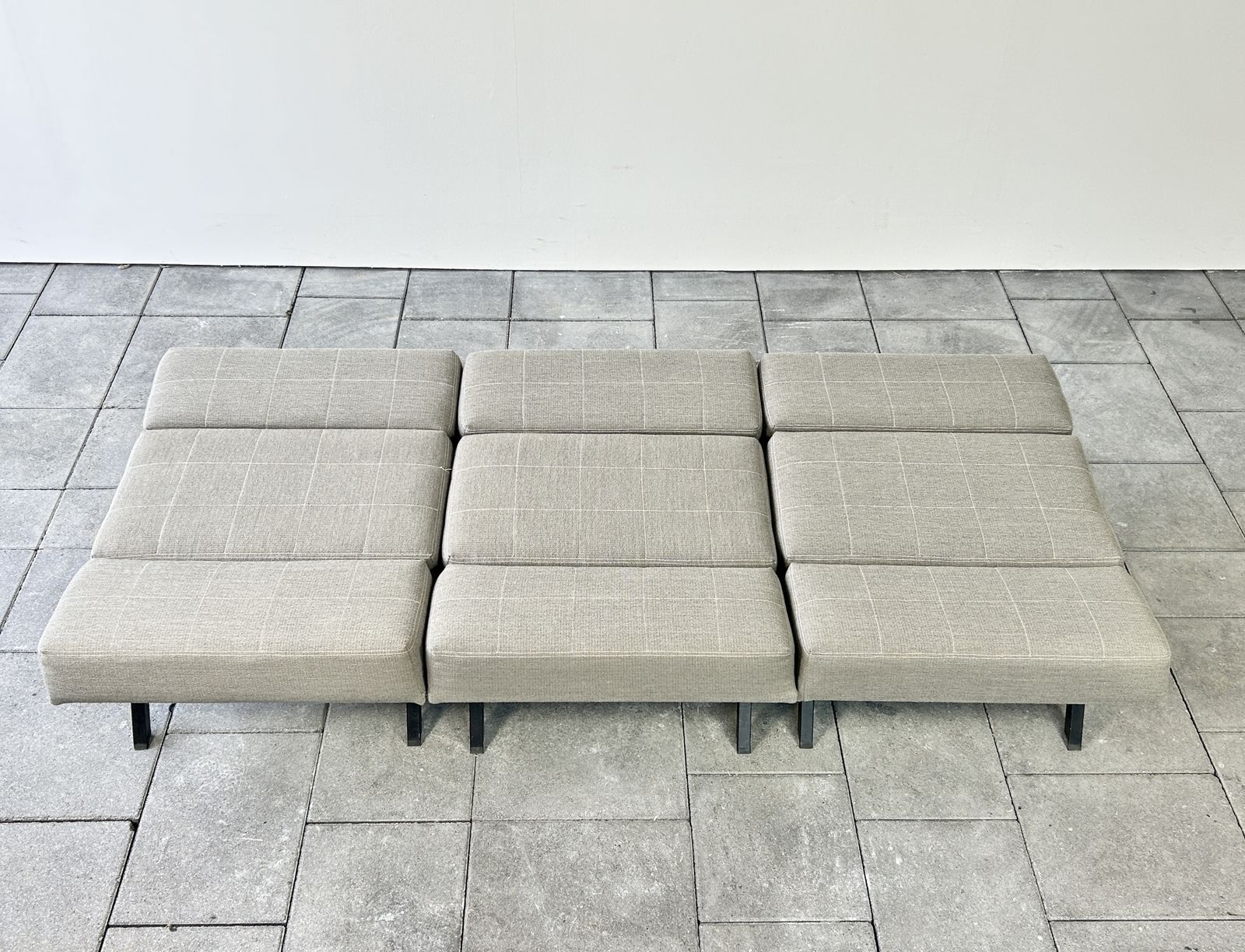 photo vinterior Set Of Three Panchetto Lounge Chairs Designed By Rito Valla For Ipe Bologna