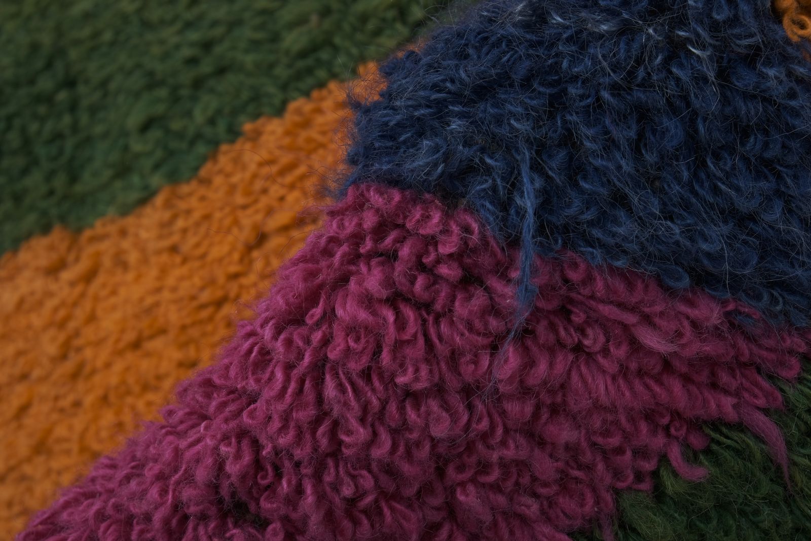 Handmade Wool Colorful Turkish Tulu Rug 3'7'' X 4'6'' photo buy