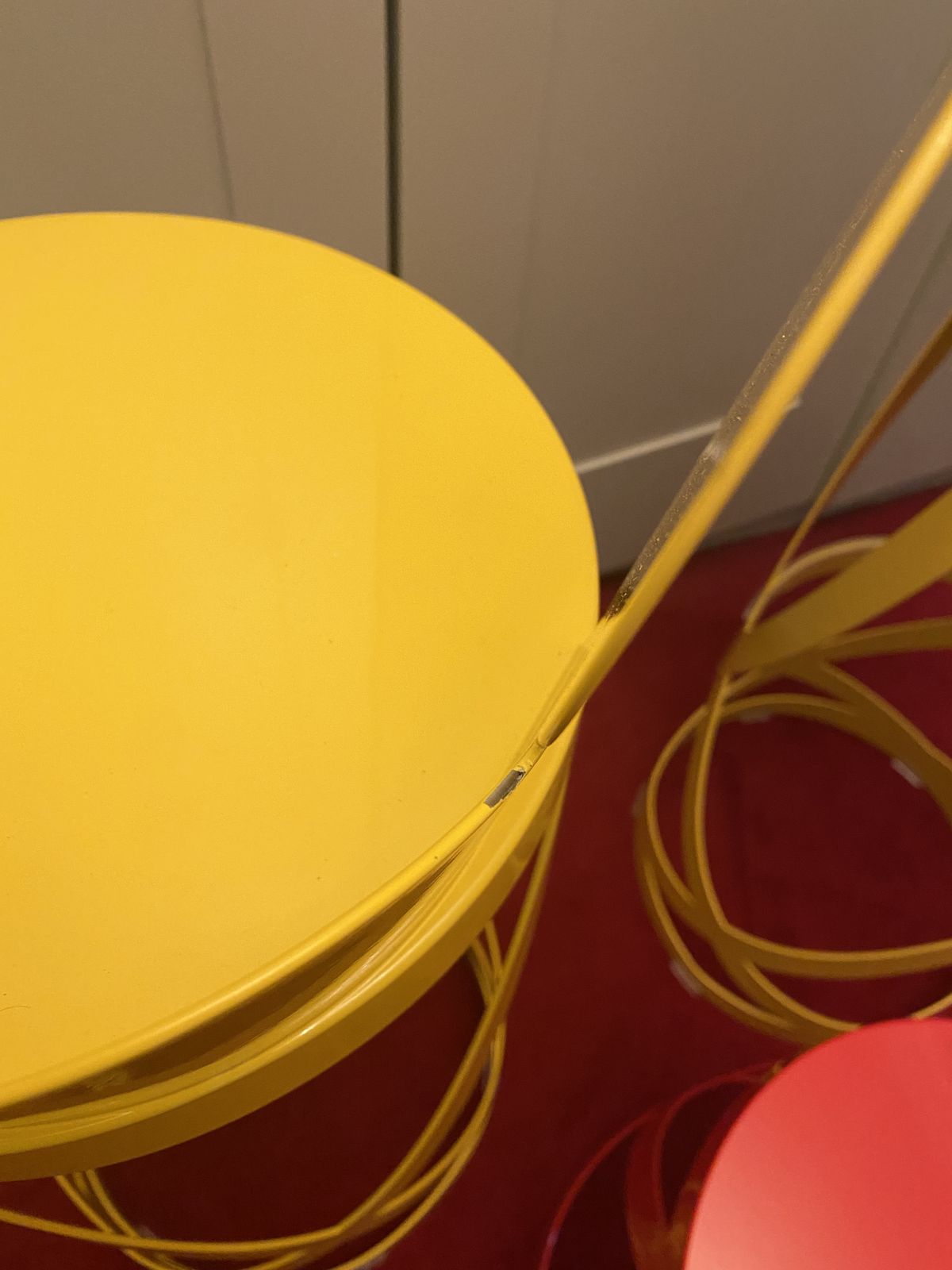 Cappellini And Walt Disney Mickeys' Ribbon Chairs 3 Of Them. photo vinterior