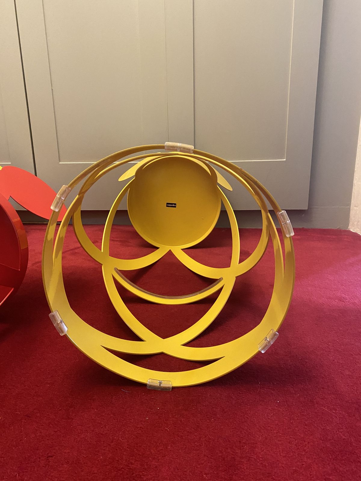 Cappellini And Walt Disney Mickeys' Ribbon Chairs 3 Of Them. photo 1000.0