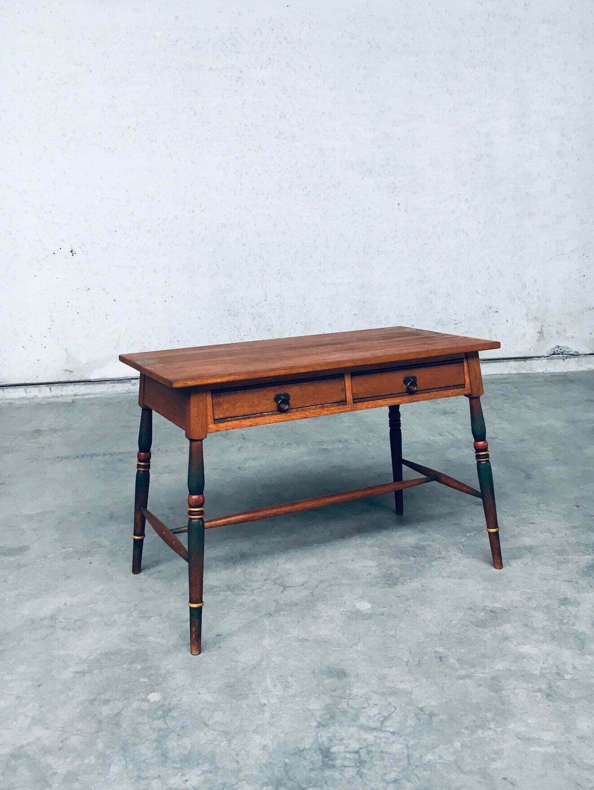 Amsterdam School Design Geschilderd Bureau, Nederland Jaren 1920 photo for sale