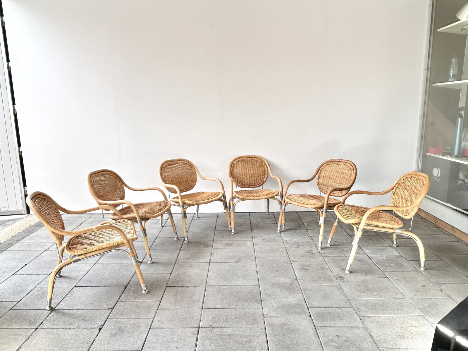Wicker Chair Designed By Mats Theselius For Ikea, One (Of Six) photo 1400.0