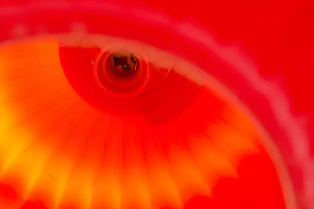 photo vinterior Brutalist Opaline Glass Chandelier By Karel Wolf For Osvětlovací Sklo, 1970´S