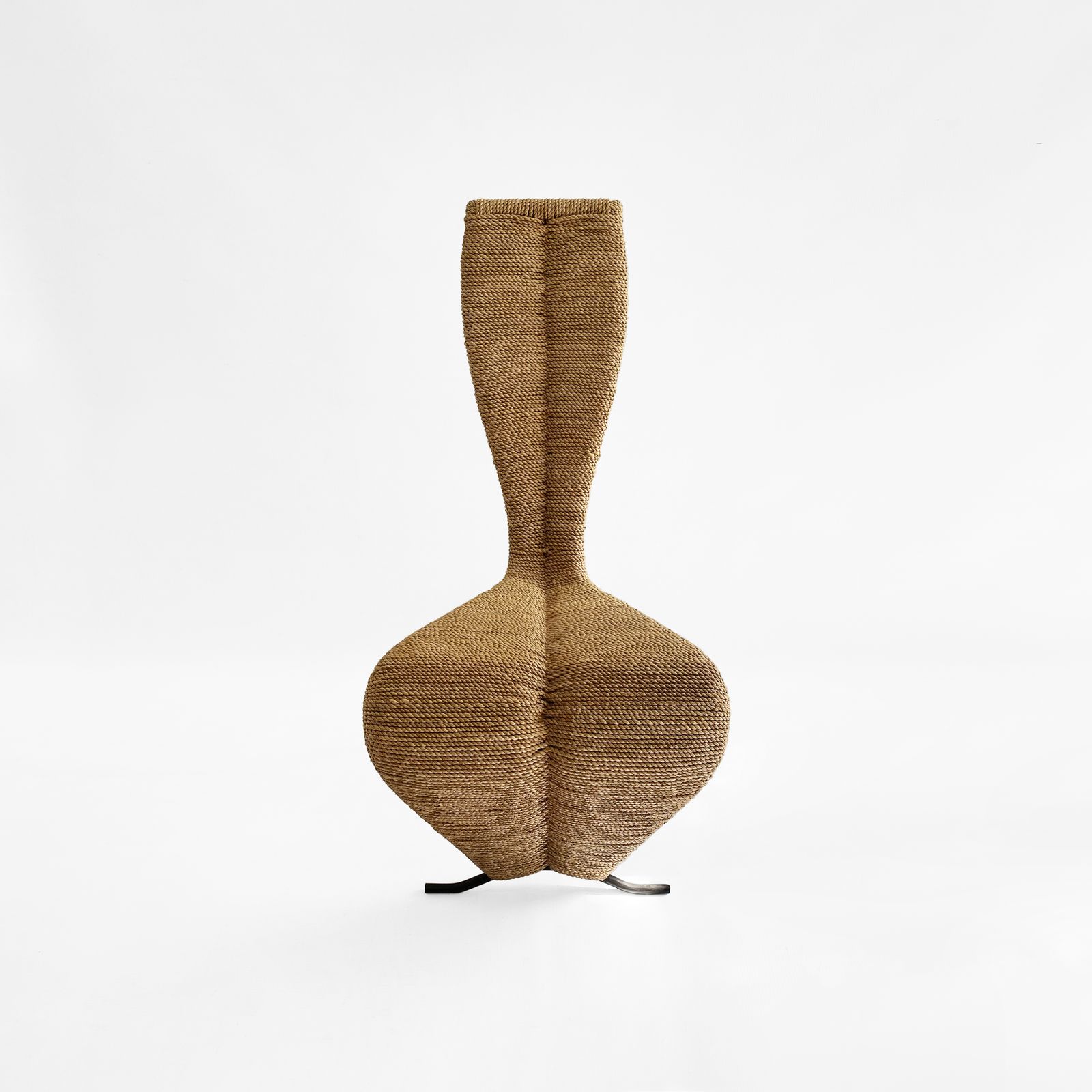 photo furniture 1 X Tom Dixon After Postmodern 1980s Dining Side Rope Chair Desk