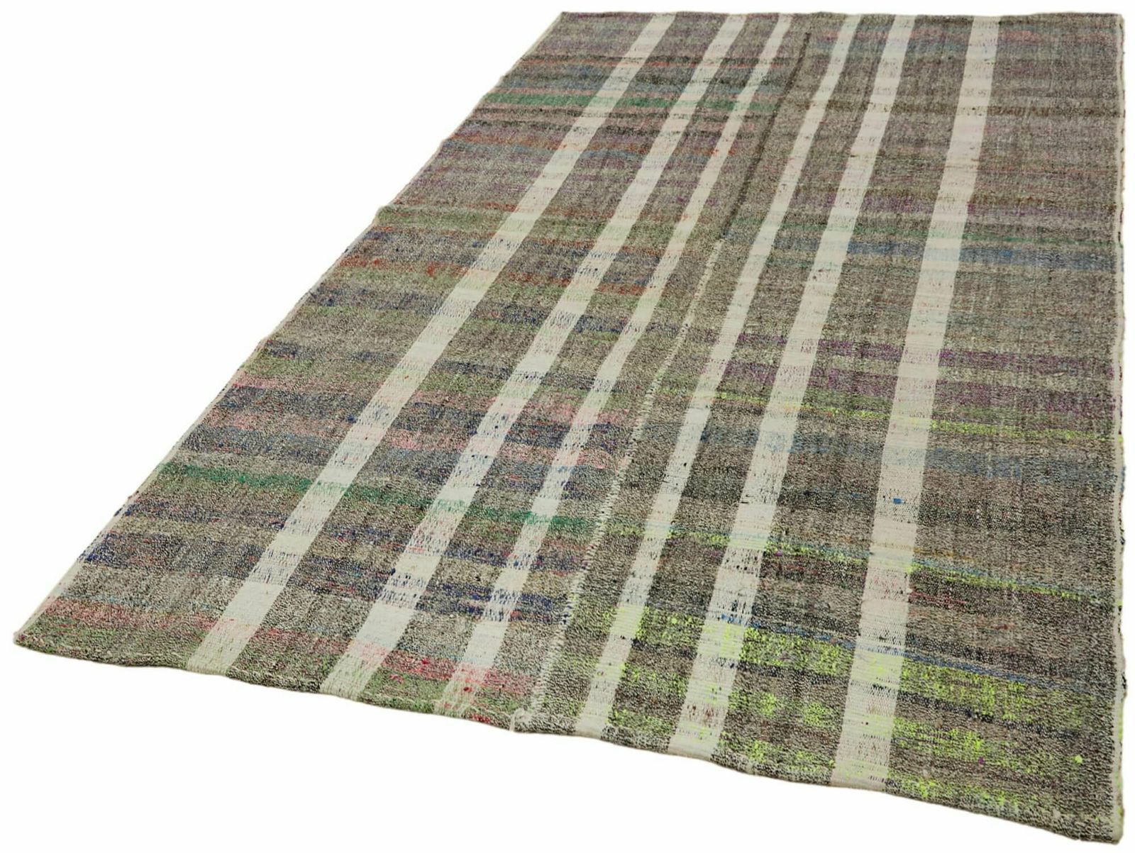 6x10 Grey Anatolian Kilim Rug, Oriental photo for sale
