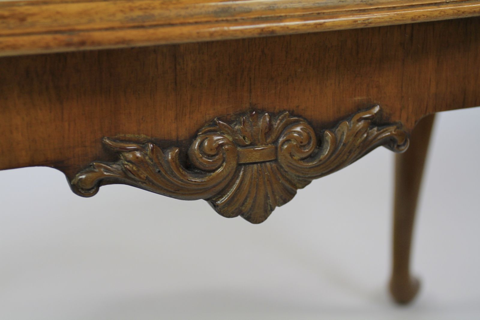 Burr Walnut & Carved Coffee Table Circa 1930s photo buy