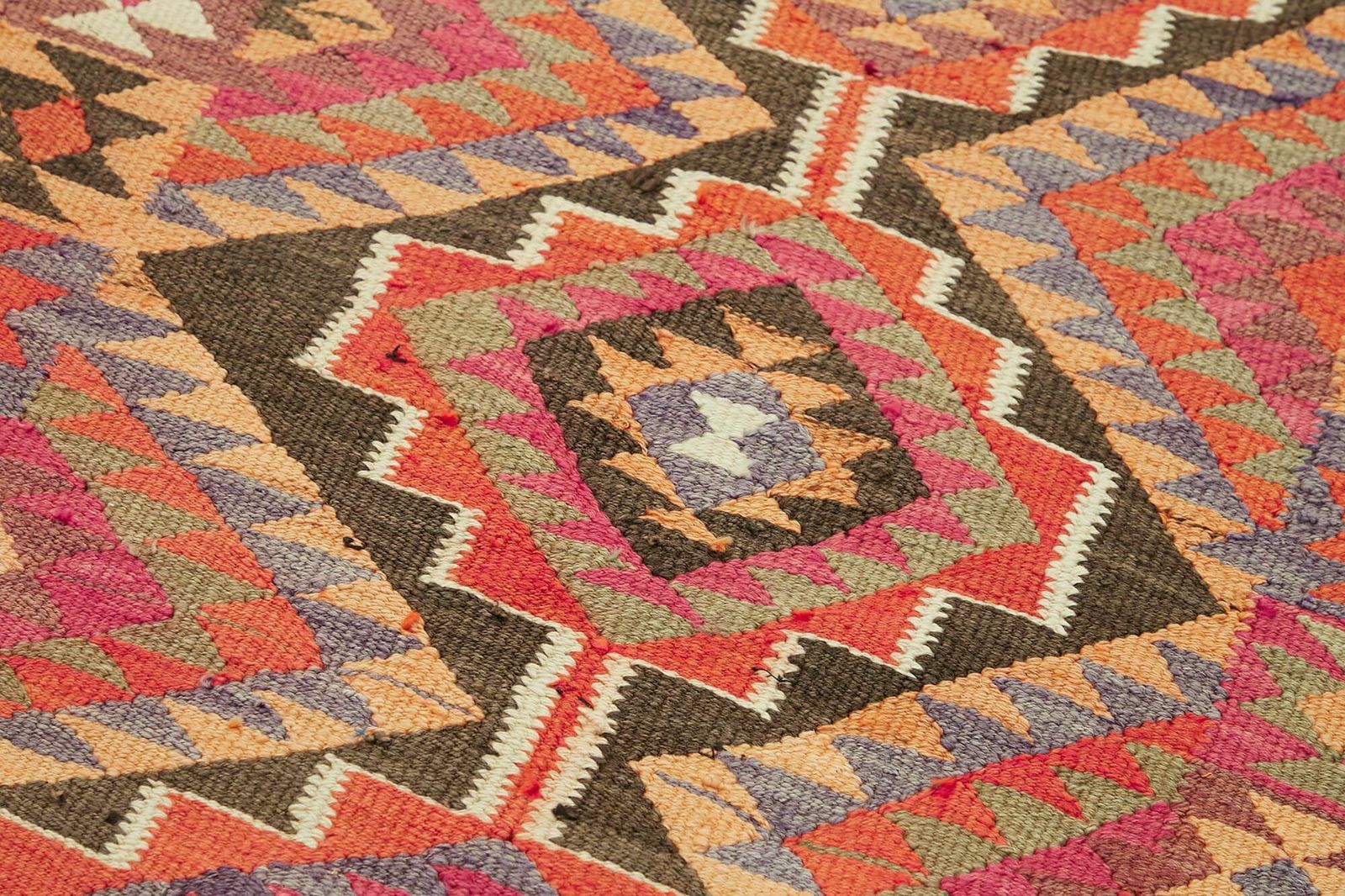 3x11 Multicolor Boho Runner Kilim Rugs   42837 photo 1003.0