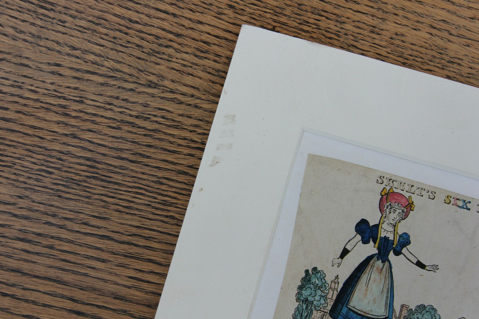 photo for sale Victorian Antique Toy Theatre Sheet By M&B Skelt For Tom Cringle C1850