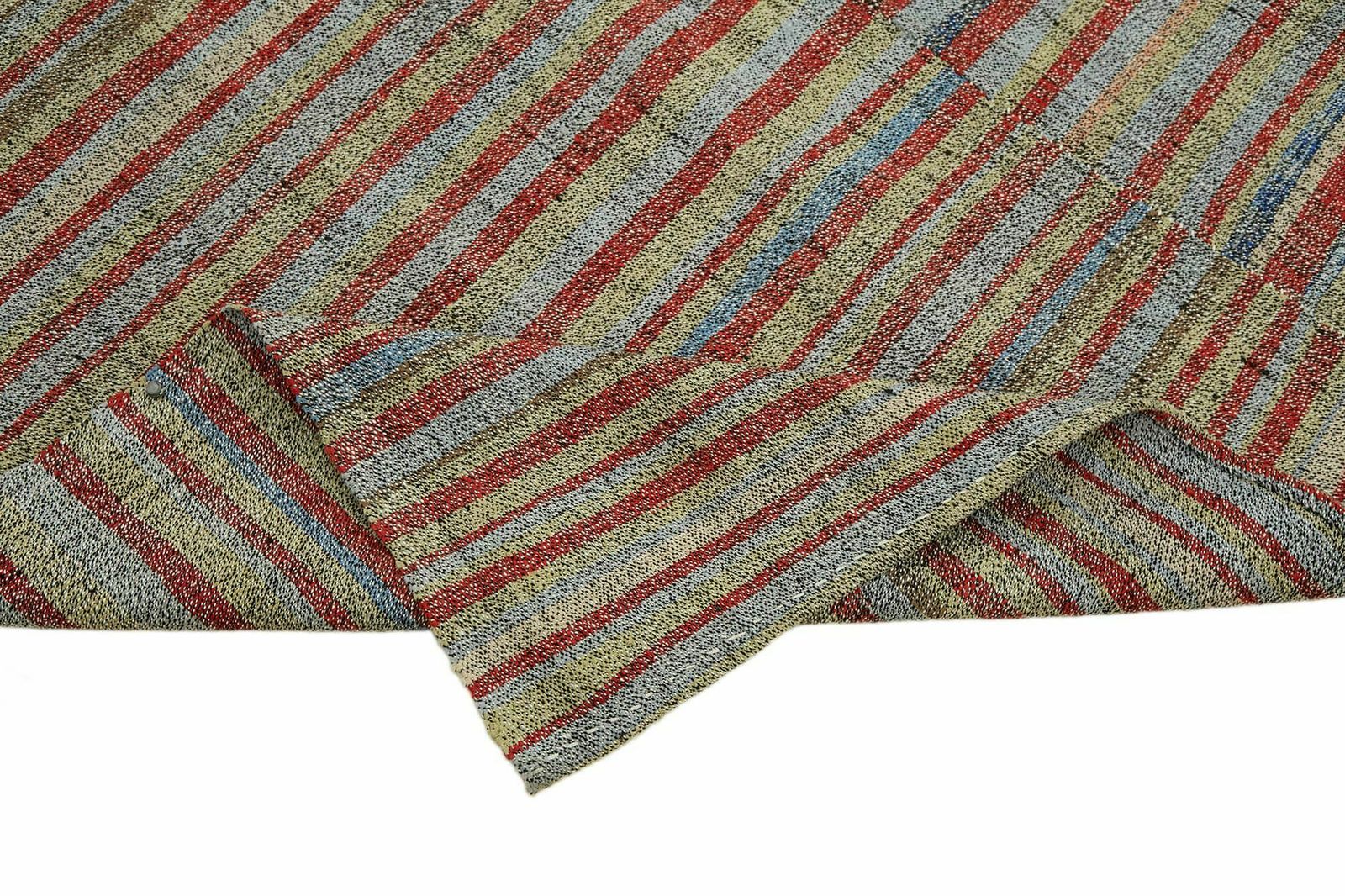 6x11 Multicolor Anatolian Kilim Rug photo vinterior