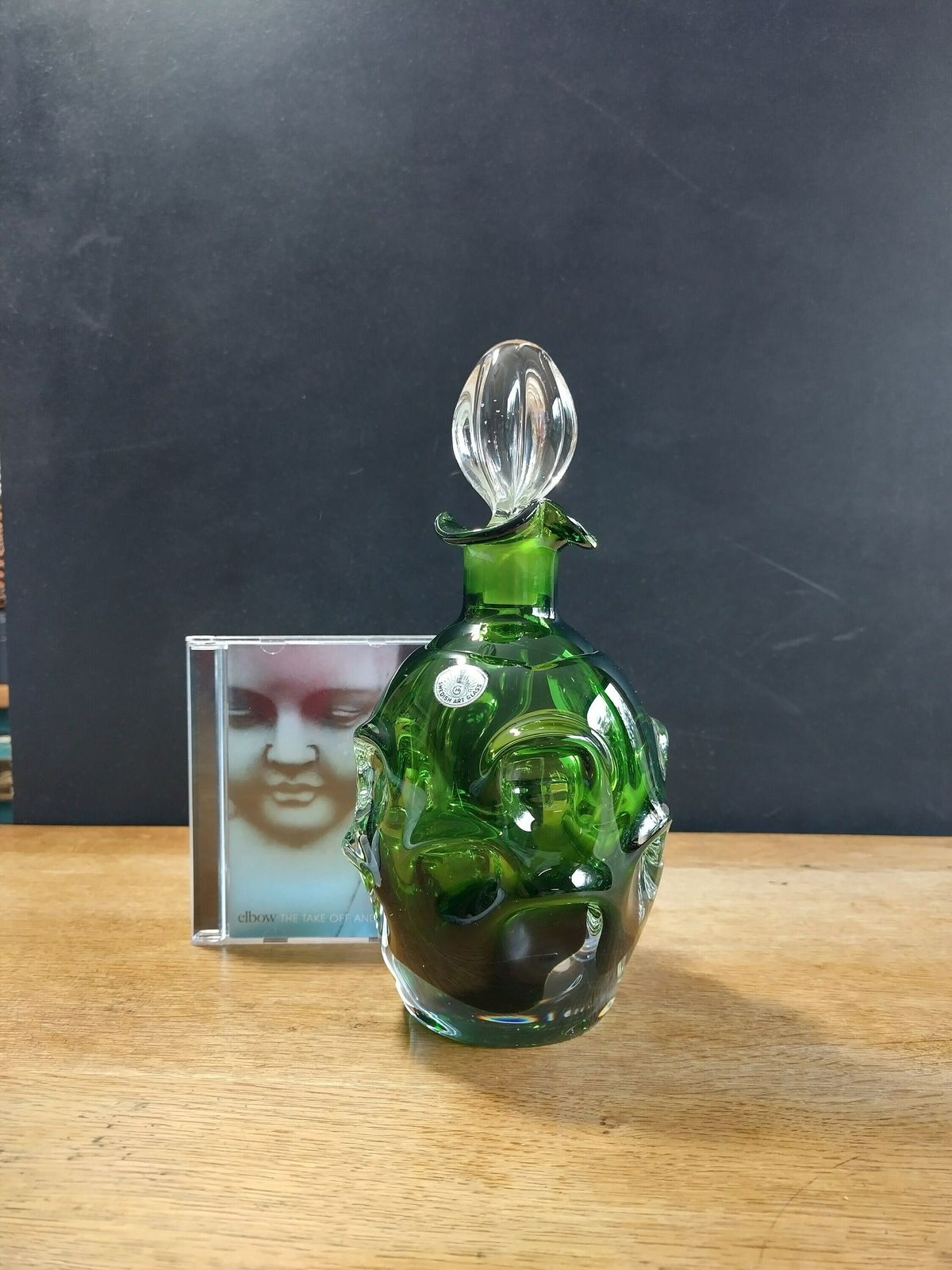 Aseda Glasbruk Vintage Swedish Decanter photo furniture
