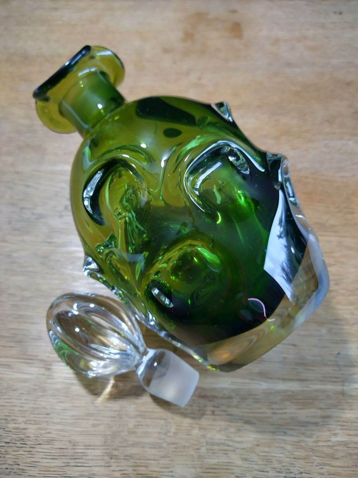 Aseda Glasbruk Vintage Swedish Decanter photo Home Decor