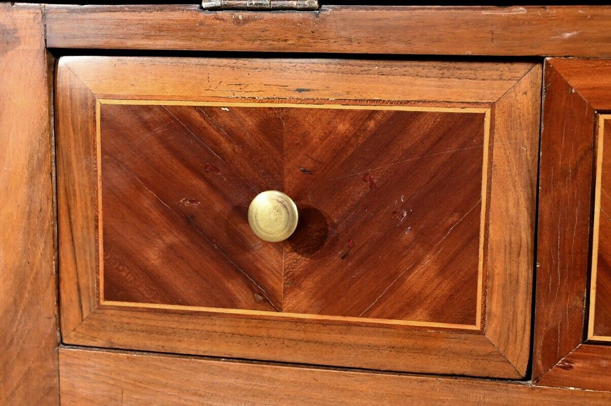 photo buy Desk In Plum And Walnut, Louis XV Period   18th Century