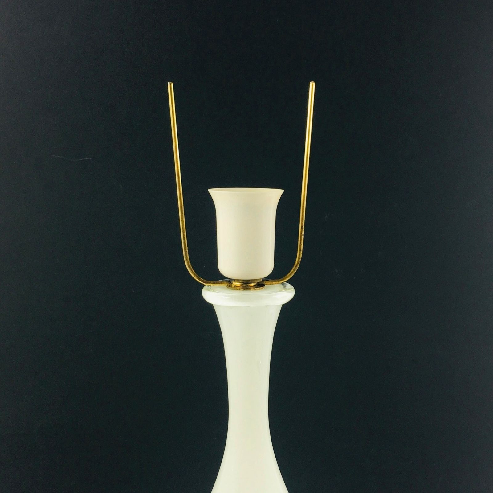 Grote Mid Century Murano Glazen Tafellamp Van Barovier & Toso, Italië, Jaren 1960 photo Verlichting
