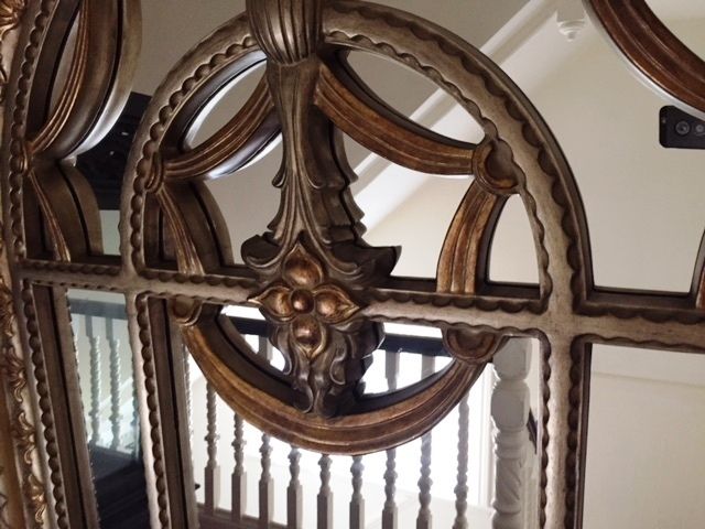 Huge Ornate Baroque Style Wall Mirror 6ft High X 4ft Wide X 3inches Deep photo vinterior
