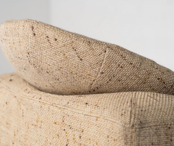 Mid Century Modern Low Armchair, Orignal Upholstery, 1960s photo for sale