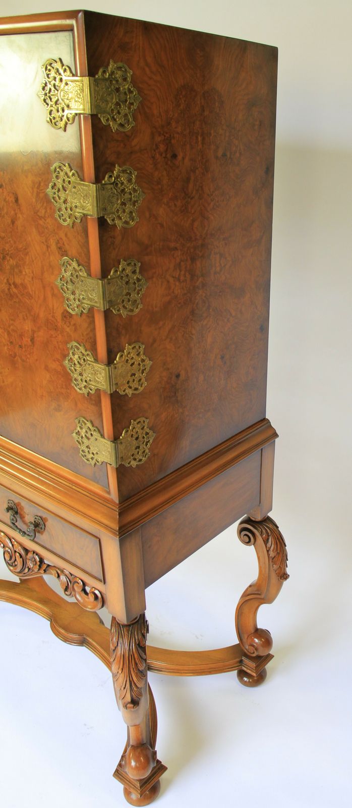 Fine Burr Walnut Cocktail Cabinet By Berwick Furniture photo Furniture