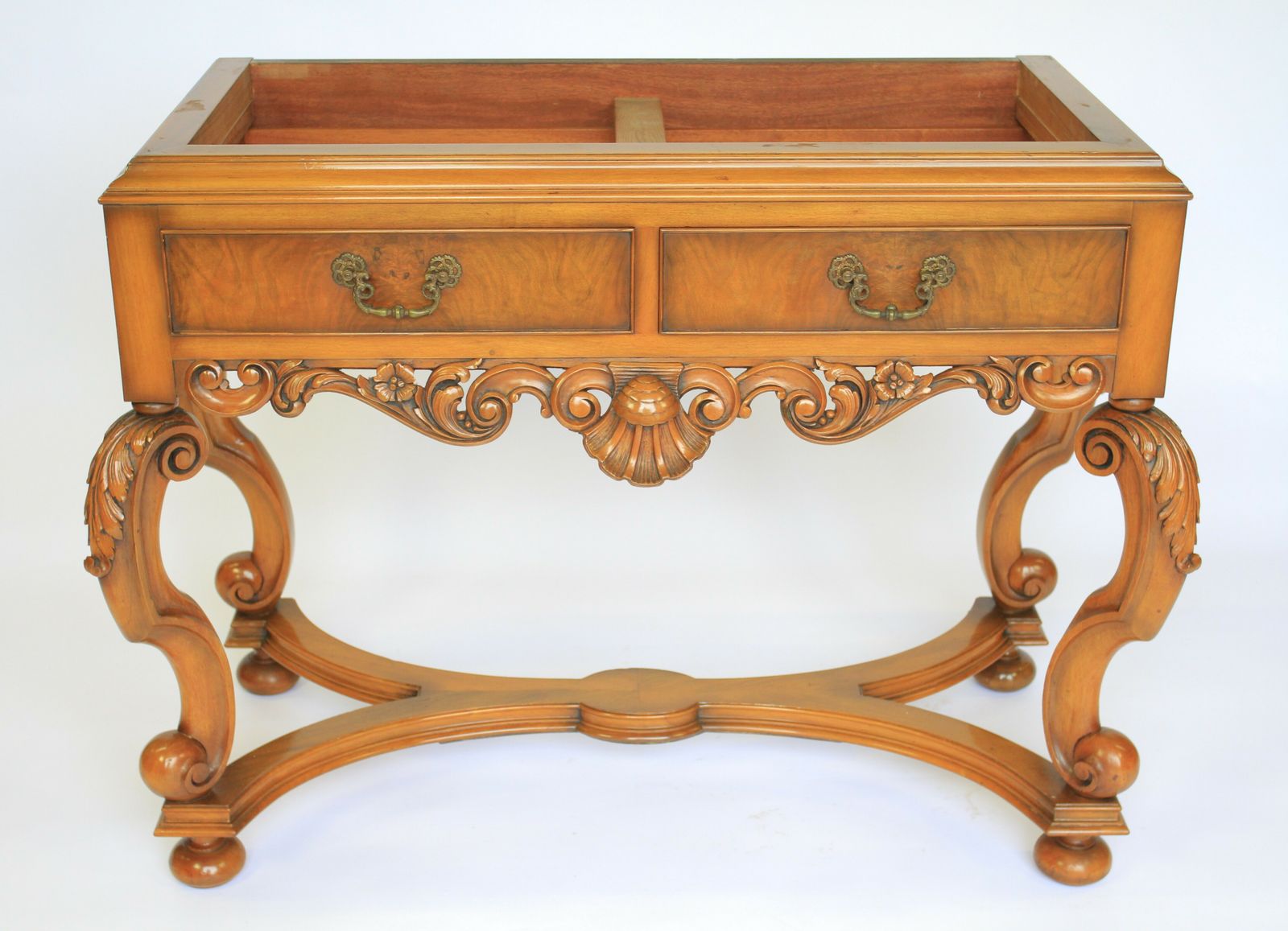 Fine Burr Walnut Cocktail Cabinet By Berwick Furniture photo buy