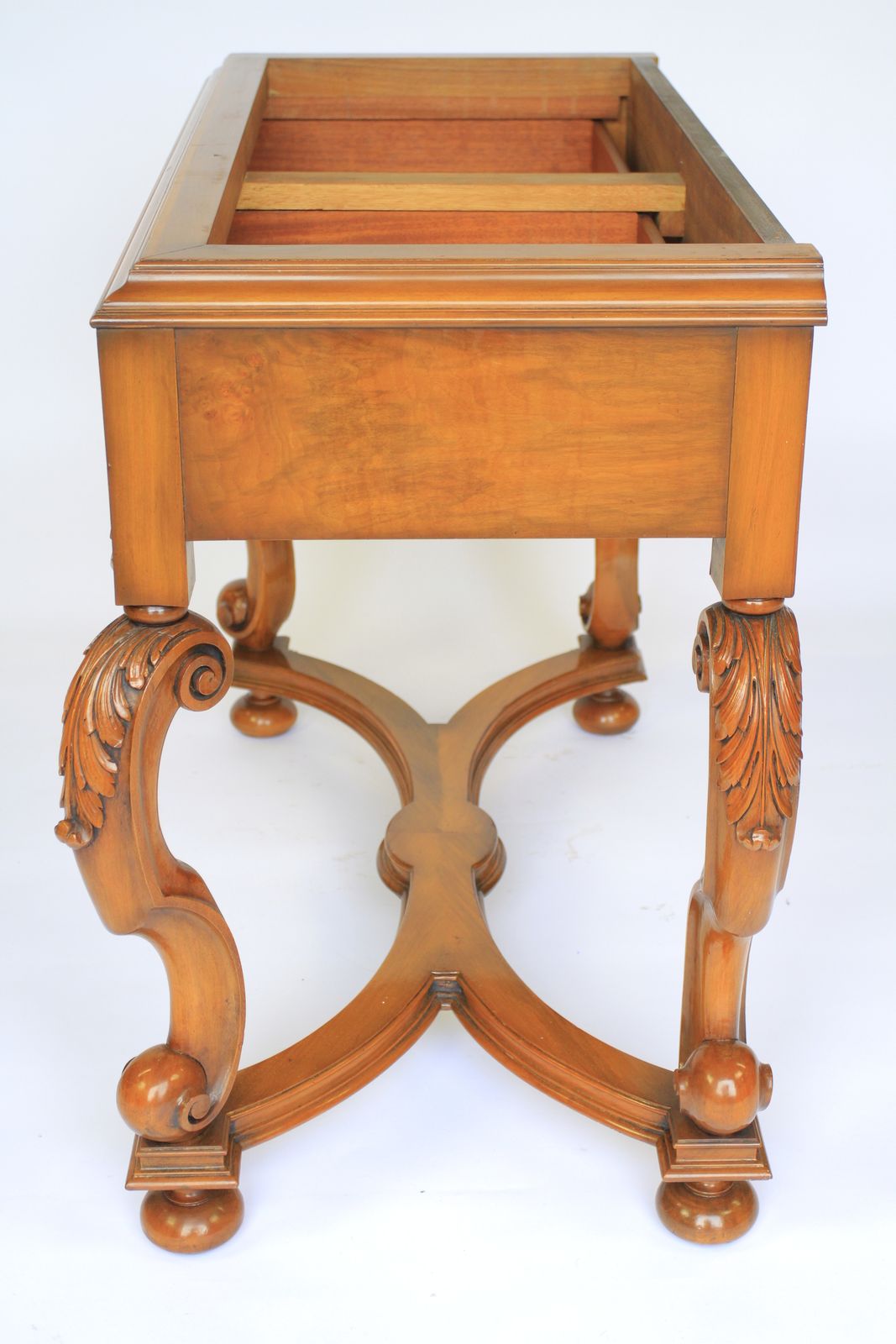 Fine Burr Walnut Cocktail Cabinet By Berwick Furniture photo vintage