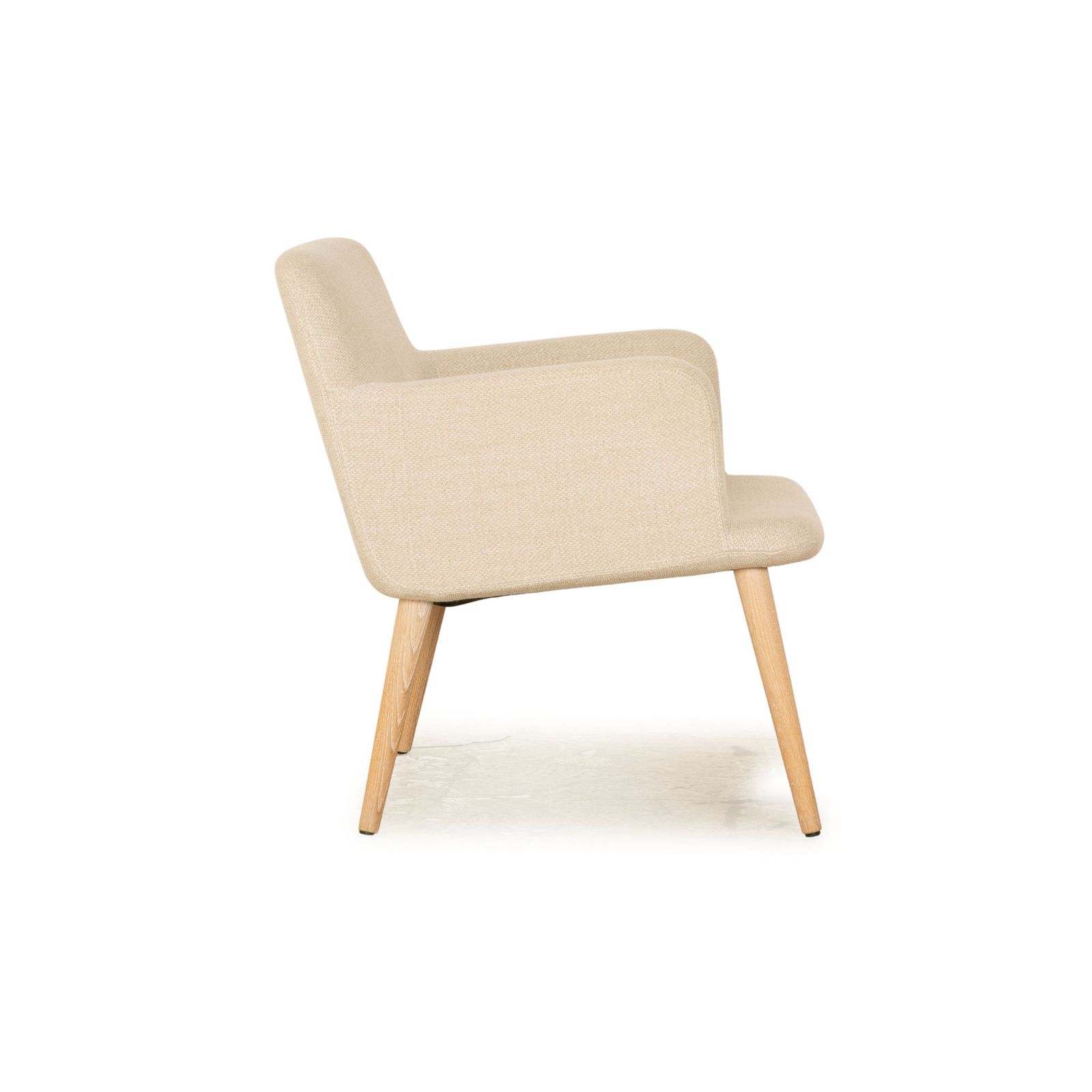 Fauteuil Bolia C3 en tissu crème photo vinterior