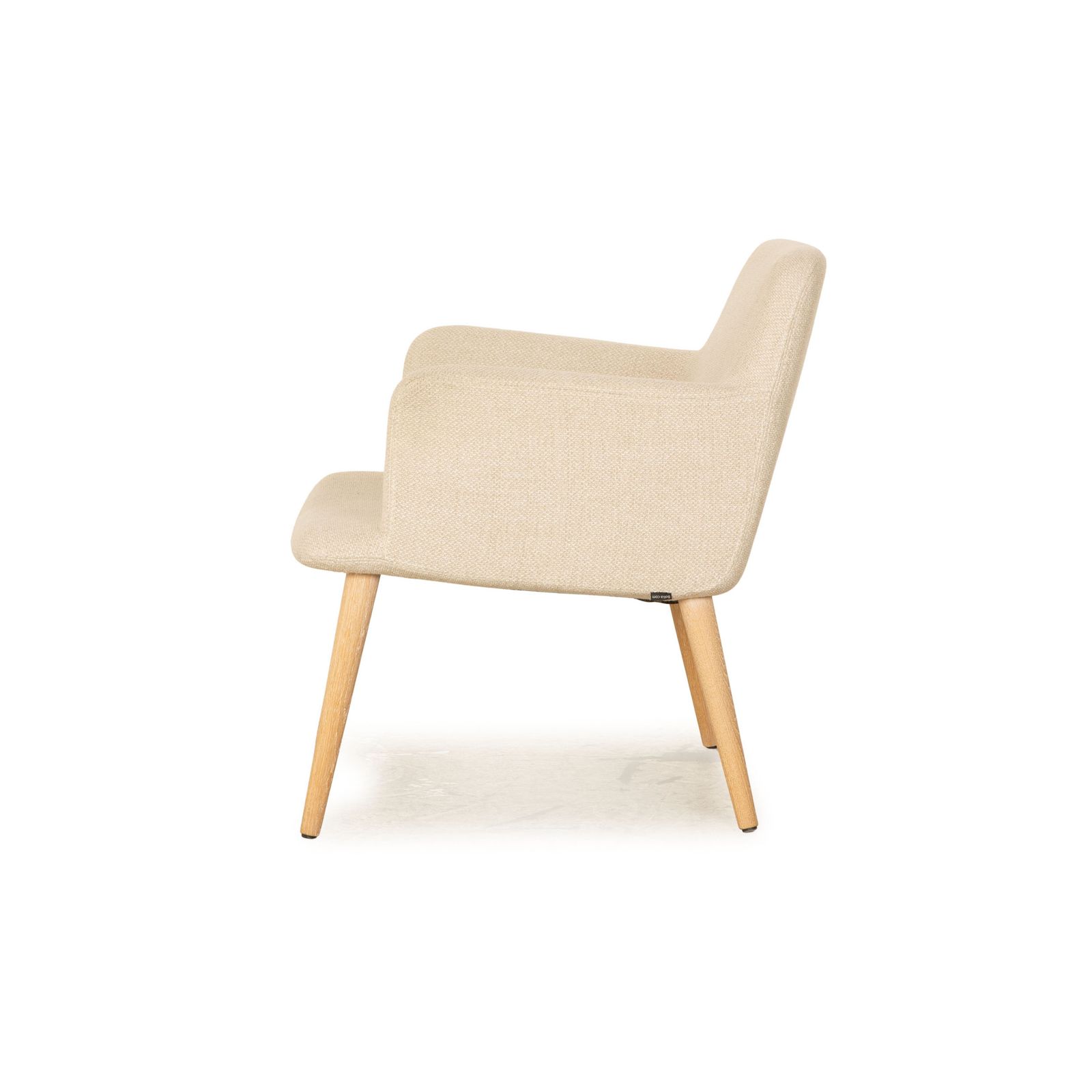 Fauteuil Bolia C3 en tissu crème photo vintage