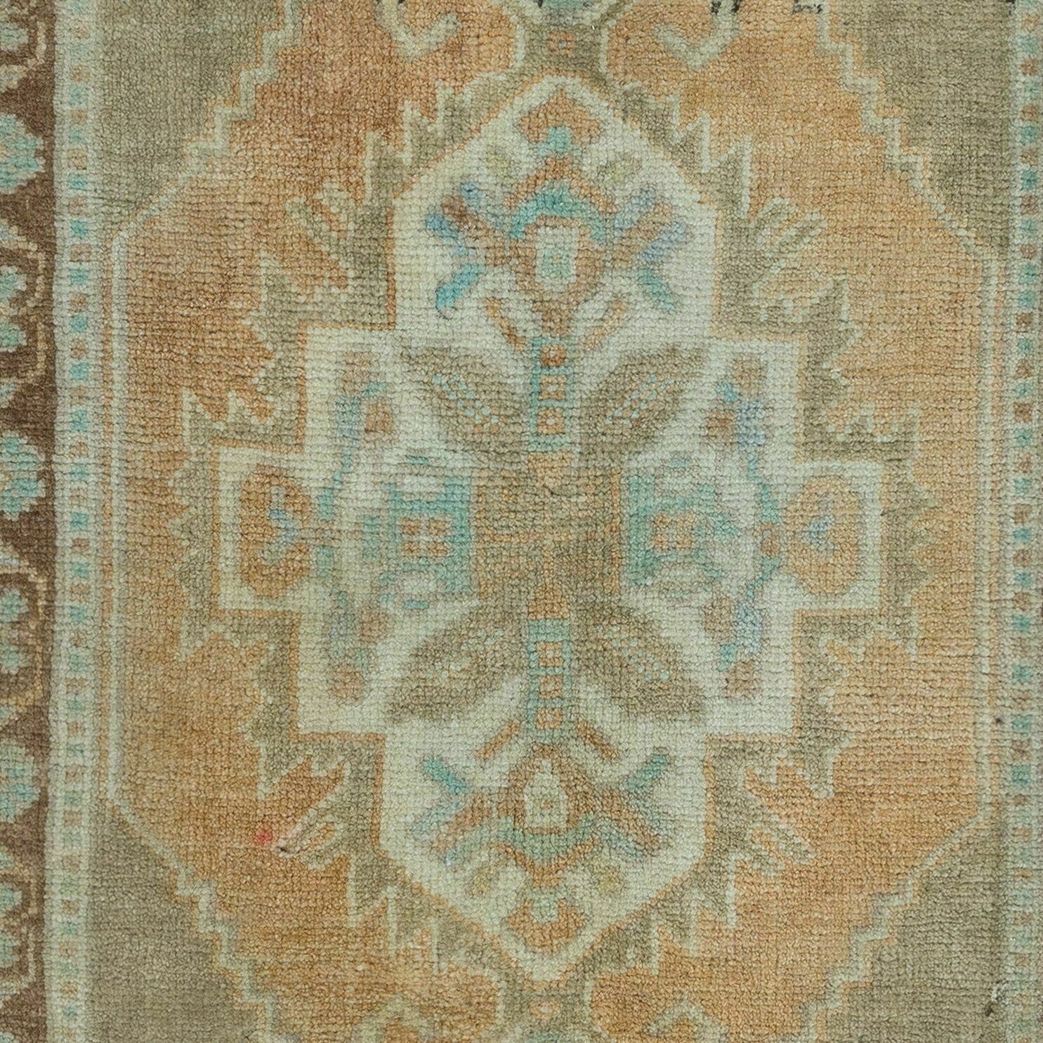 Handmade Sun Faded Rug, Vintage Bath Mat & Doormat. Kitchen Throw Rug photo 172.0