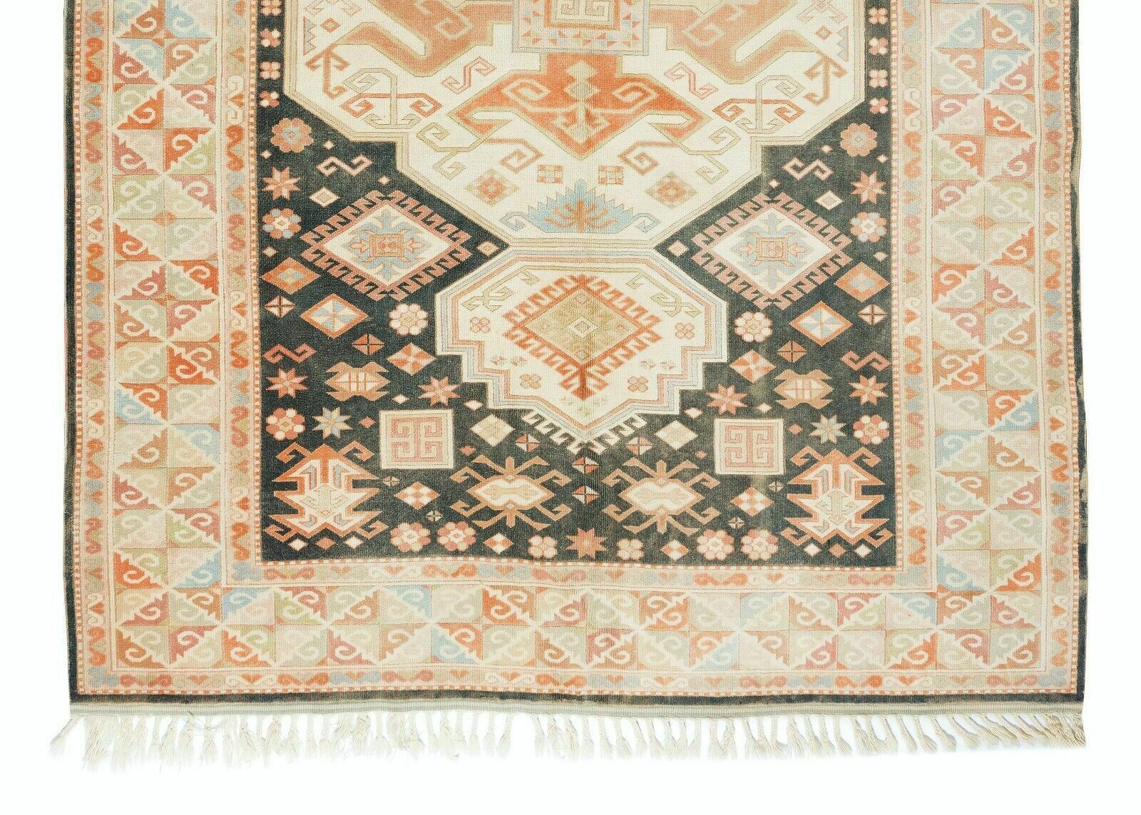 6.5x9 Ft Vintage Handmade Anatolian Oushak Area Rug For Home & Office Decor photo 1093.0