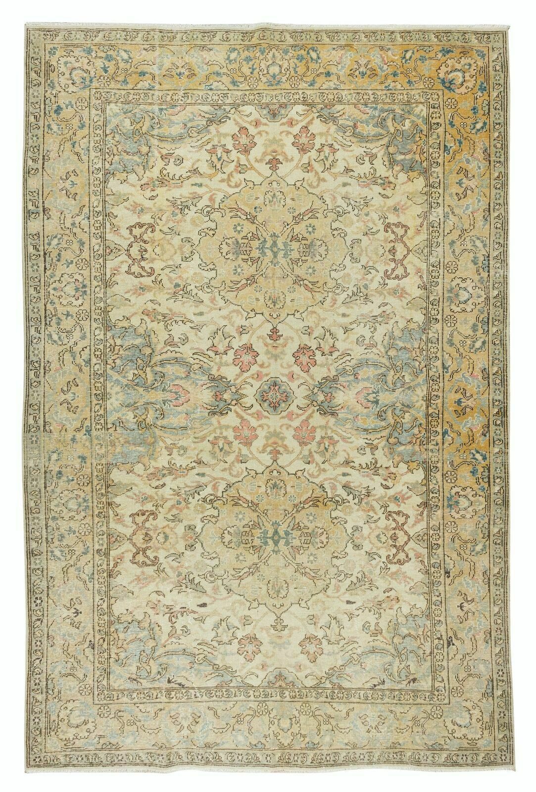 Unique Handmade Vintage Turkish Rug, Ideal For Home & Office Decor