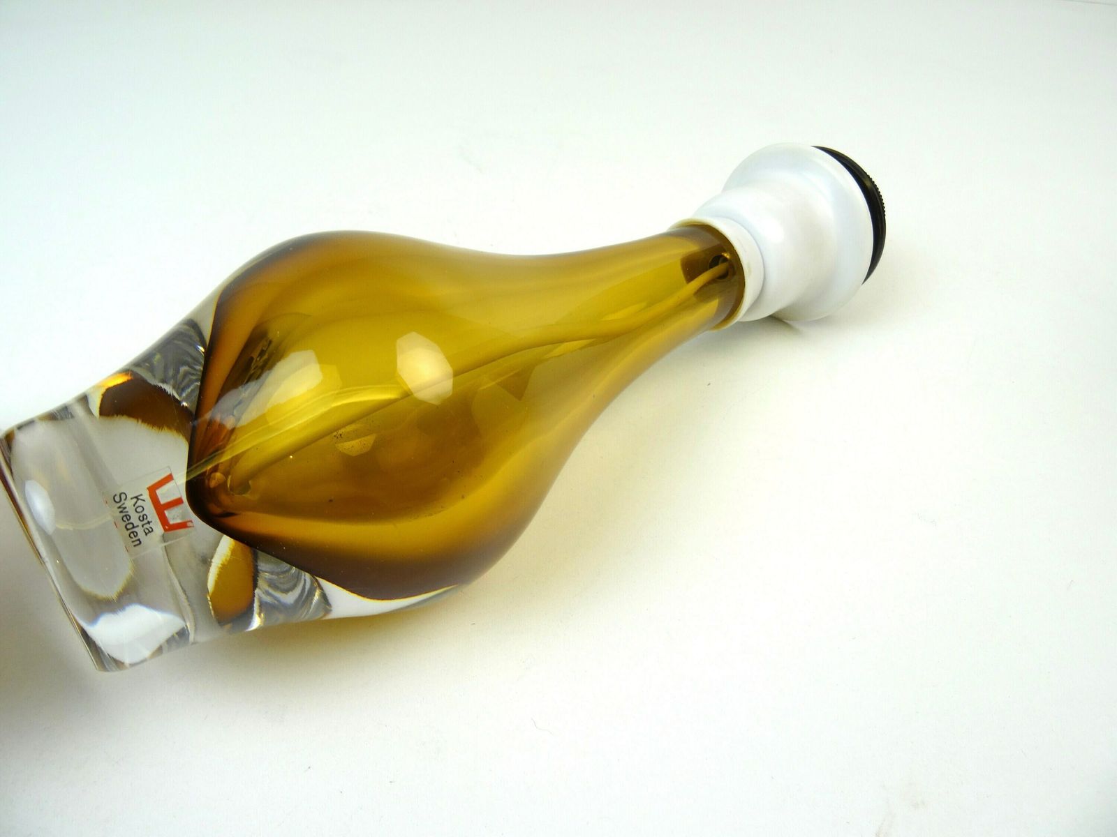 Beautiful Mid Century Glass Desk Lamp By Mona Morales For Kosta photo furniture