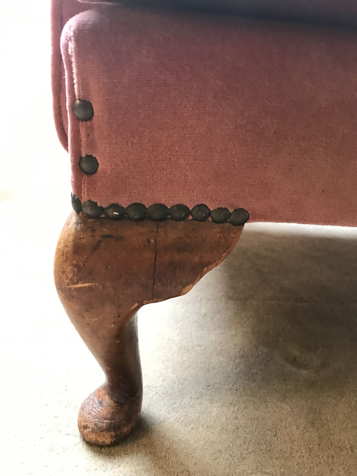 English 1930's Wingback Armchairs   Set Of Two ( A Pair ) photo 495.0