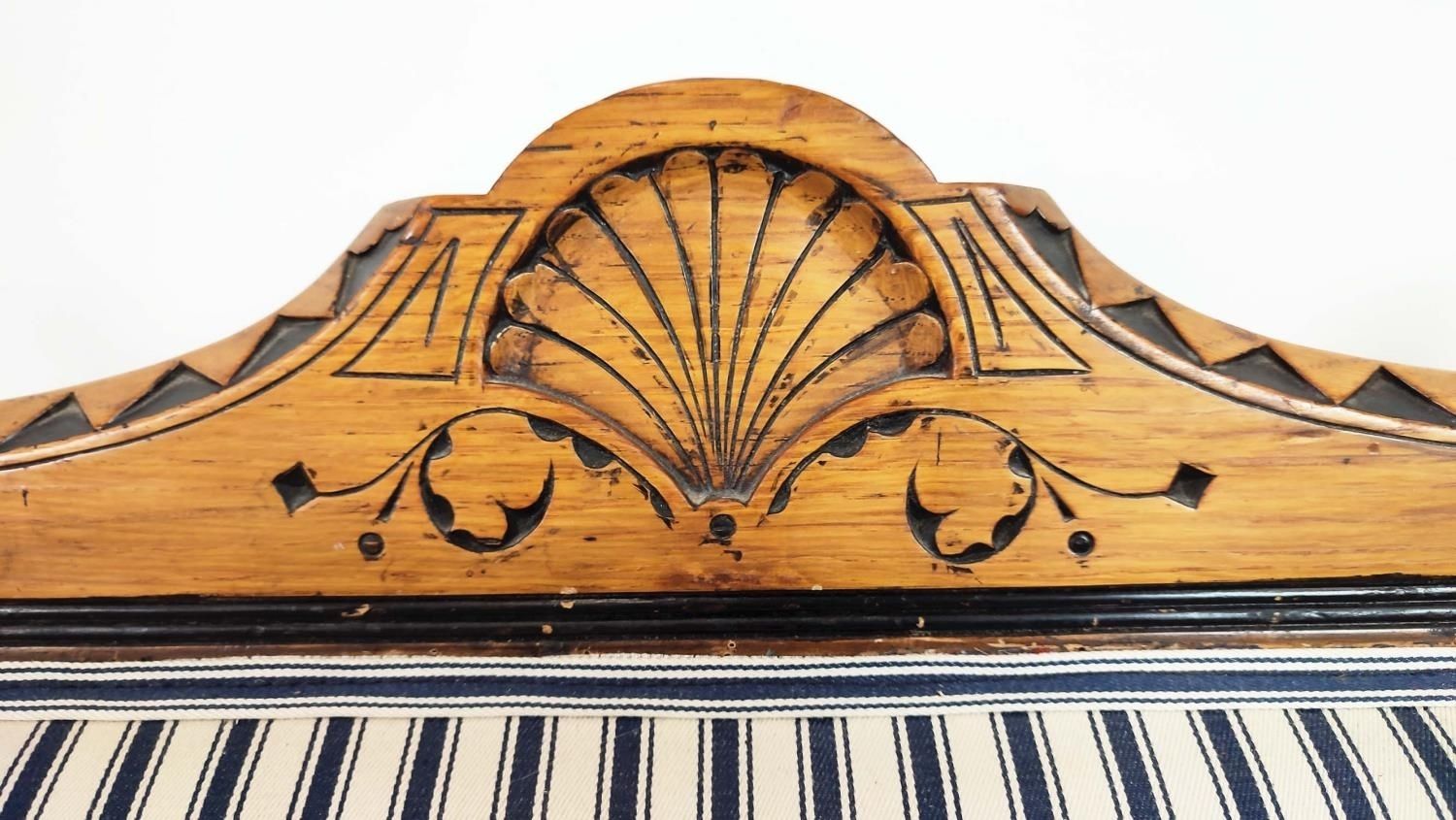 Aesthetic Armchair, Victorian Oak And Ebonised, Circa 1870 photo 750.0