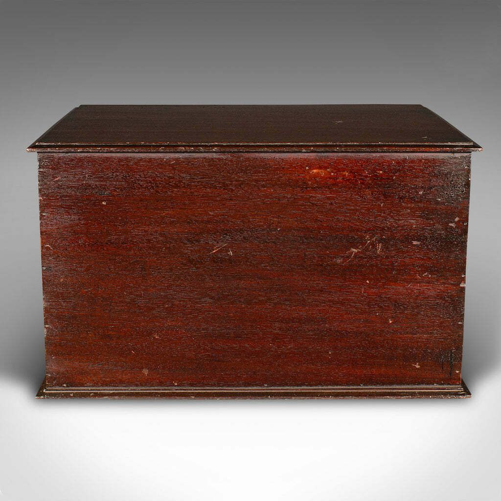 Antique Watchmaker's Cabinet, English, Tabletop Work Chest, Victorian, C.1860 photo 1275.0