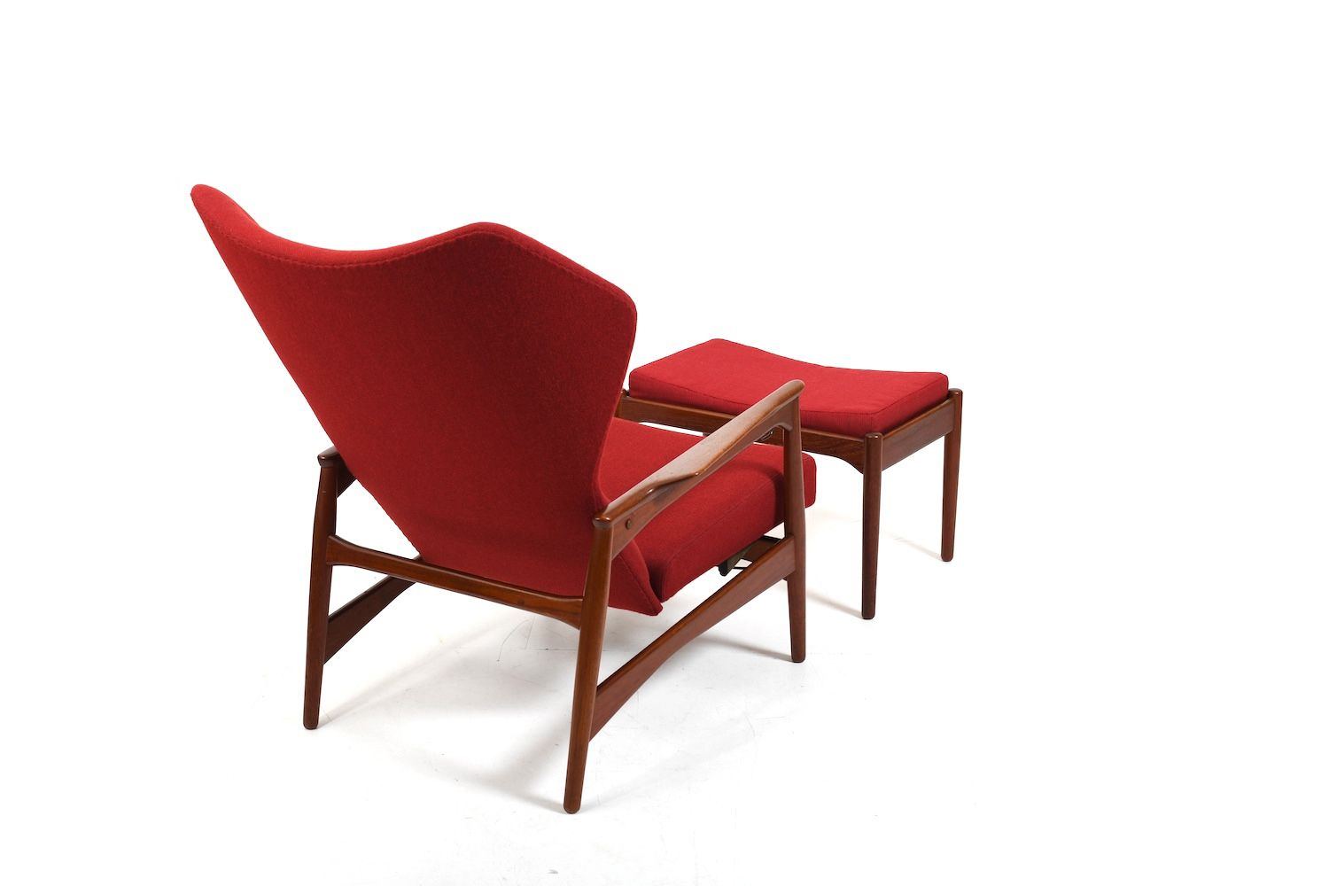 Ib Kofod Larsen Teak Cloud Master Reclinner Chair 1950s photo buy