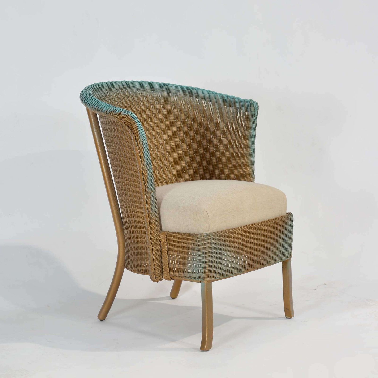 Lloyd Loom Lusty Chair, Mid 20th Century photo furniture