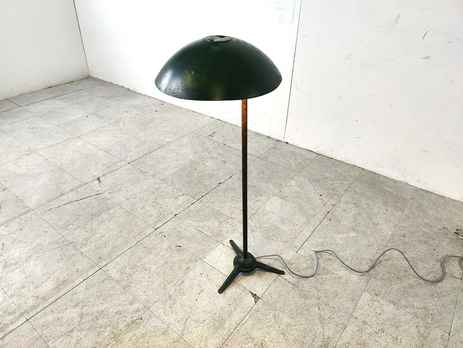 Industrial Metal Floor Lamp, 1970s photo buy