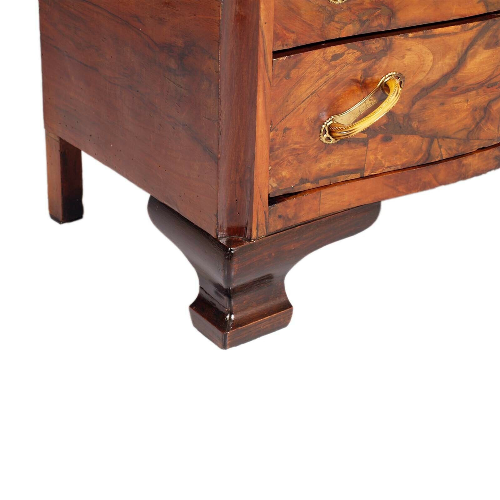 Art Deco Trumeau Cabinet Dresser  In Walnut Briar By Atelier Di Varedo Attributed To Gaetano Borsani photo buy