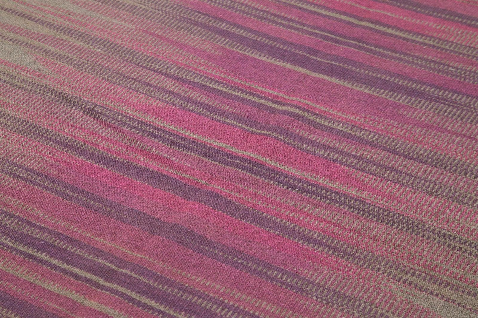6x8 Purple Contemporary Kilim Rug photo 886.0
