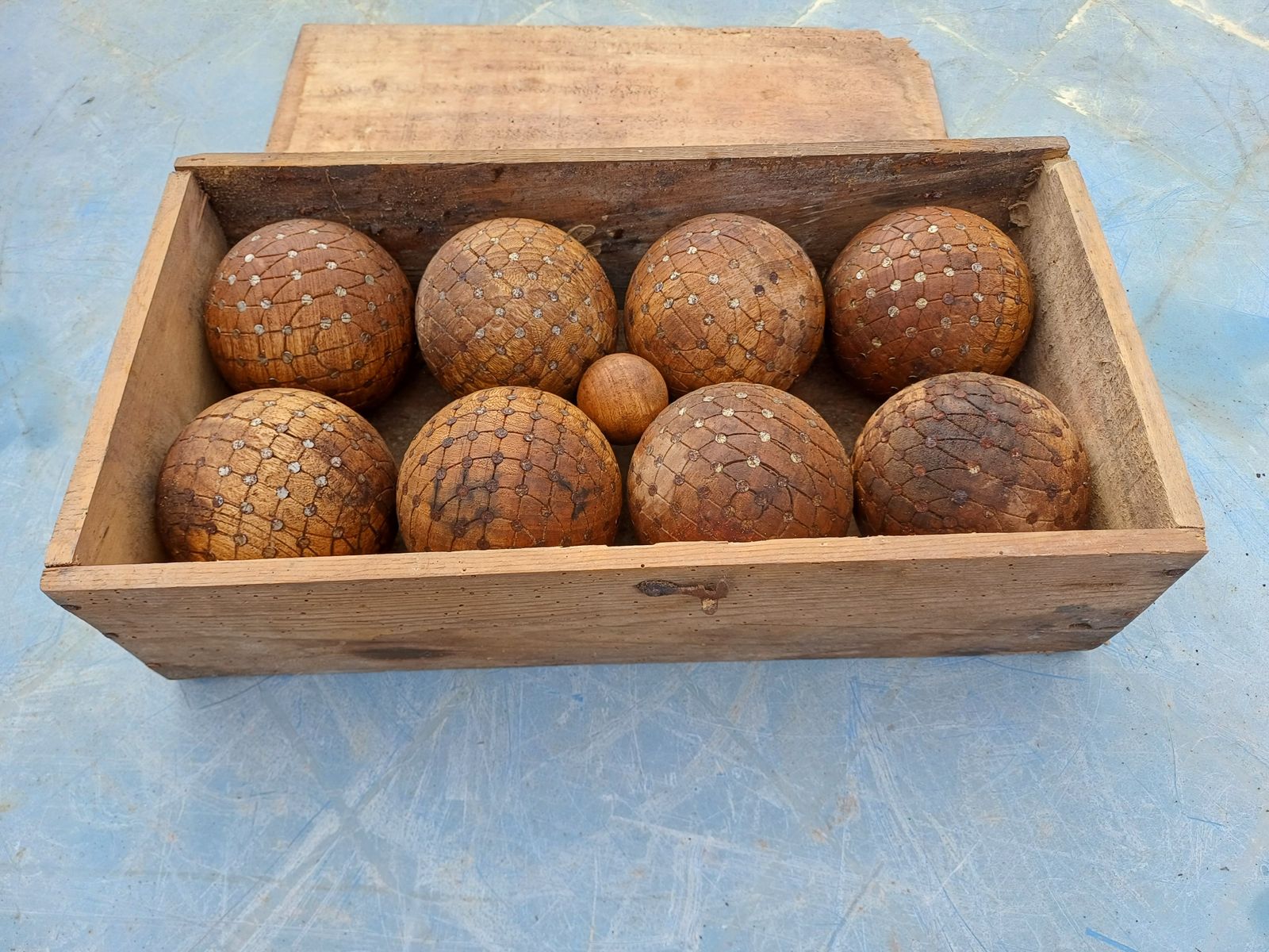 8 Old Lyonnaise Balls, 1930s, Vintage photo vintage