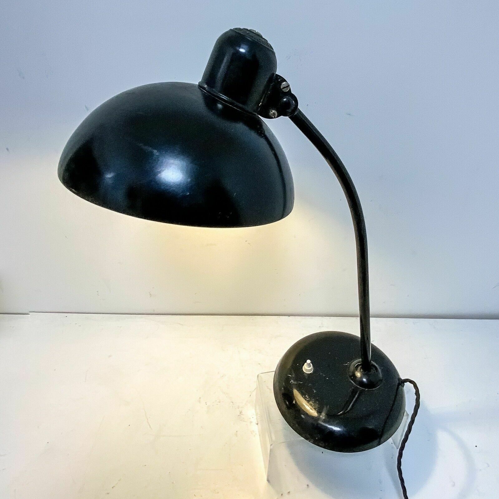 Kaiser Idell Bauhaus 6556 Desk Lamp, Kaiser And Co Leuchten 30s Original 43 Cm