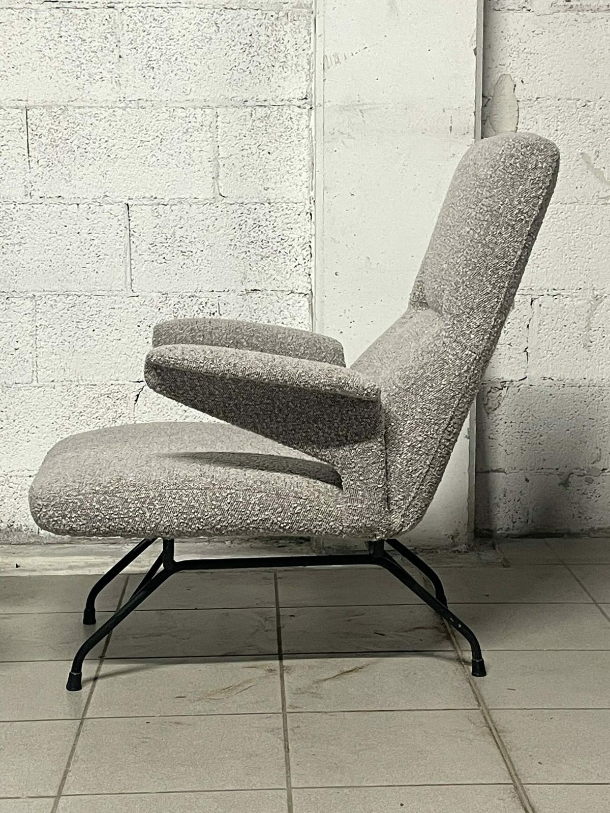 Pair Of Sculptured Armchairs From The 1950s photo furniture