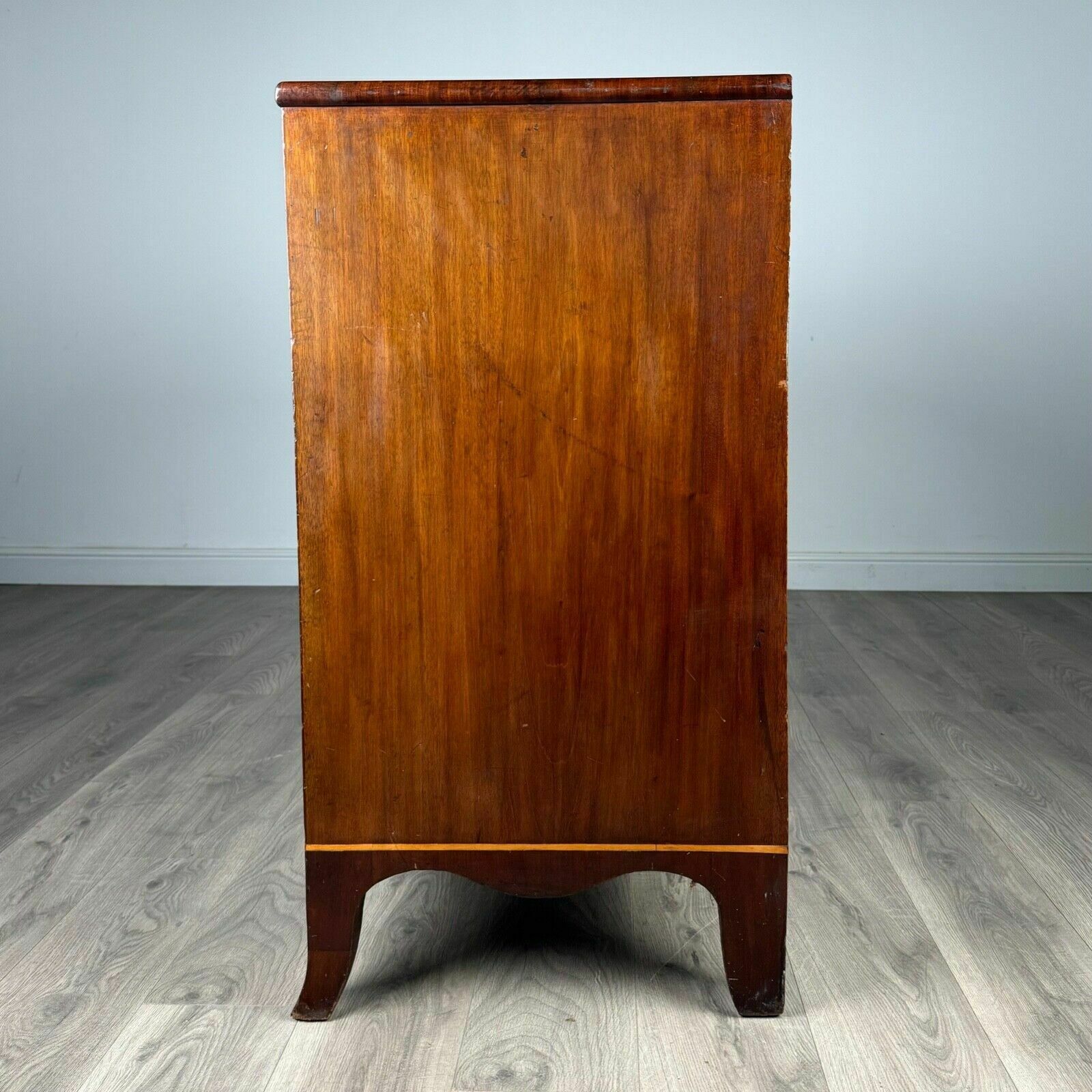 Antique 18th Century Mahogany Chest Of Drawers photo for sale