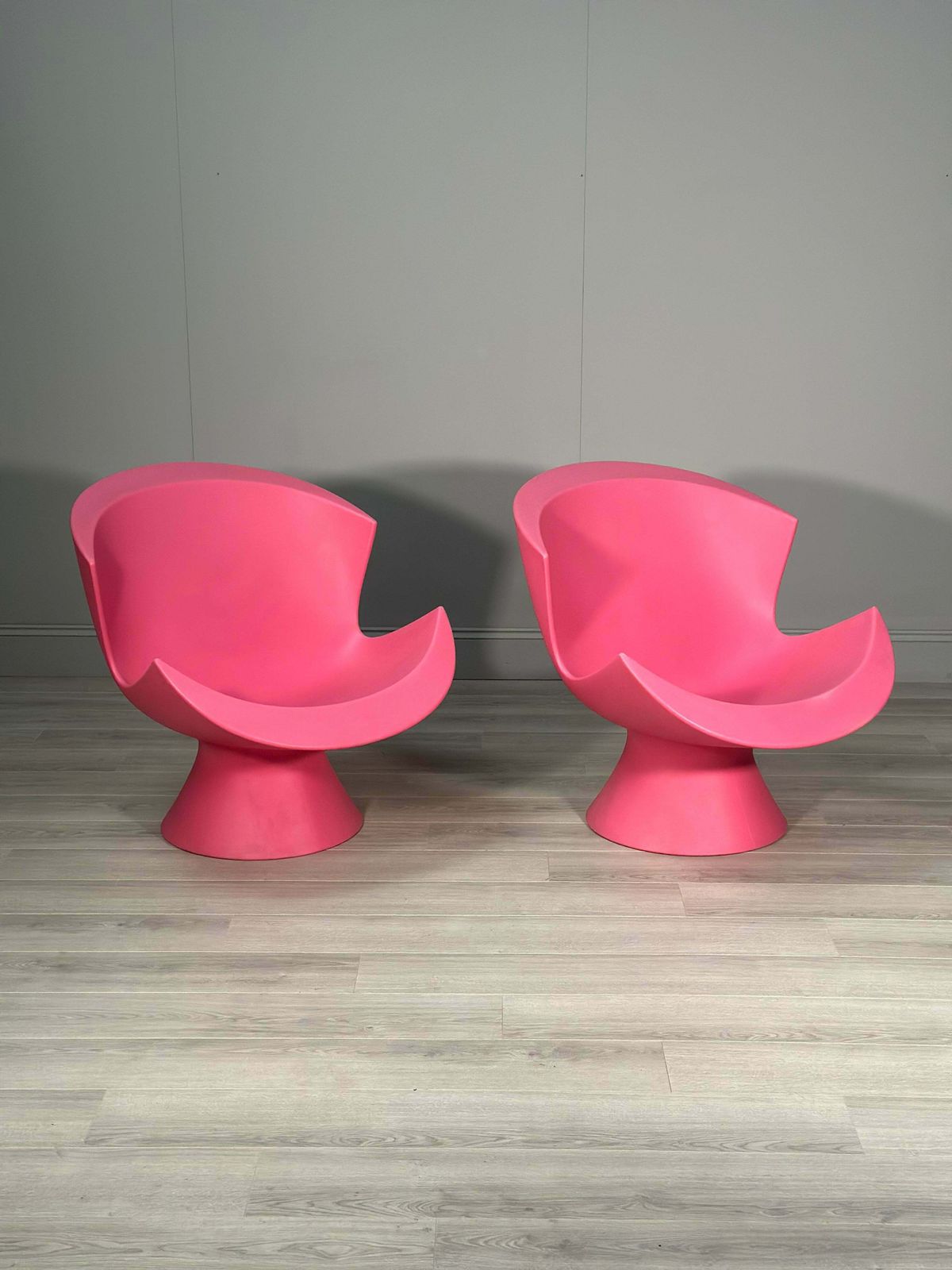 Pair Of Karim Rashid For Label Kite Lounge Chairs